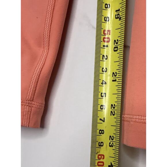 Lululemon Align High-Rise Pant 23" Sunny Coral-sz 6 Buttery Soft Colorful - Picture 4 of 6